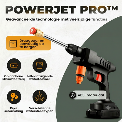 Draadloze Hogedrukreiniger Powerjet