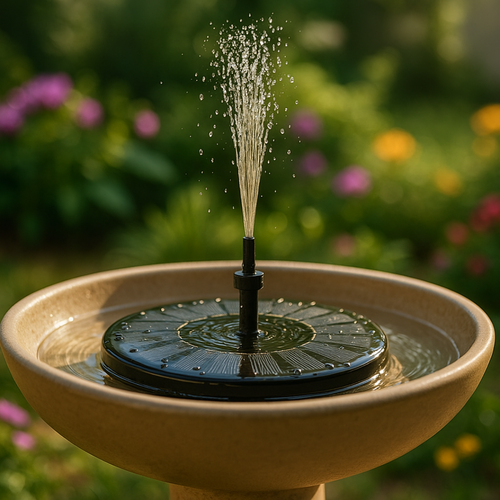 Solar Fontein - voor een levendige tuin