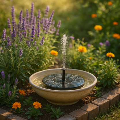 Solar Fontein - voor een levendige tuin