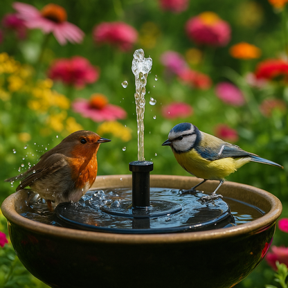 Solar Fontein - voor een levendige tuin