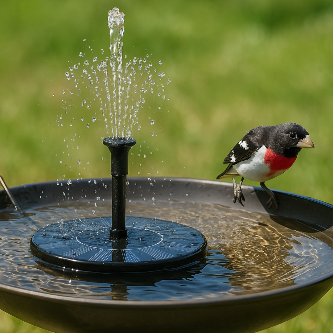 Solar Fontein - voor een levendige tuin